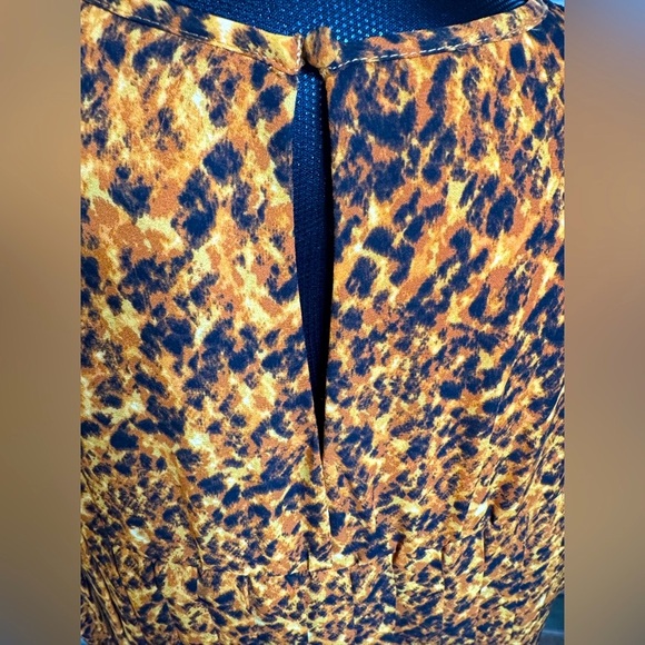 Nannette 3/4 Sleeve GoldiLocks Print Lepore Dress Women’s Size 16 (NWT) - Picture 8 of 9